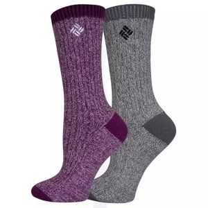 Columbia Women's Super Soft Crew Socks 2-pack